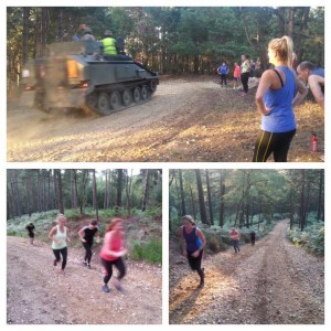 Off-road fitness class Woking