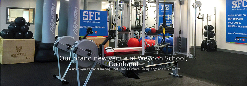 Surrey Fitness Centres Launching in Farnham, Weydon School.