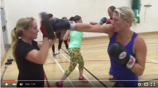 Video: Farnham Boxercise, Boxfit class!