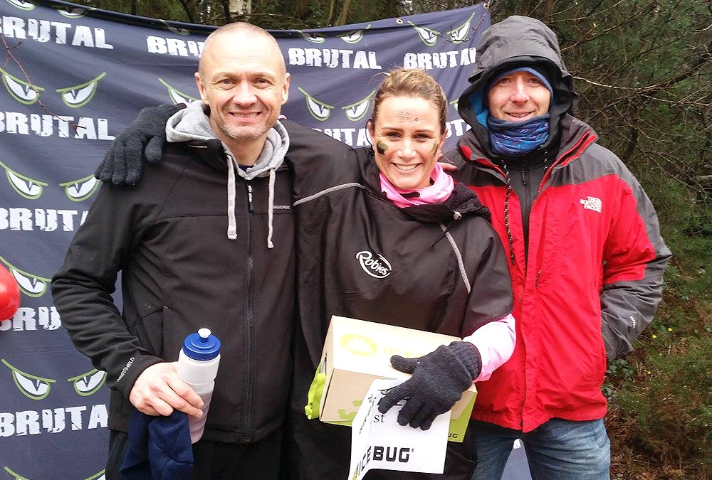 Woking, Farnham Surrey Fitness Centres member Bronwyn Hartney wins Brutal 10km!