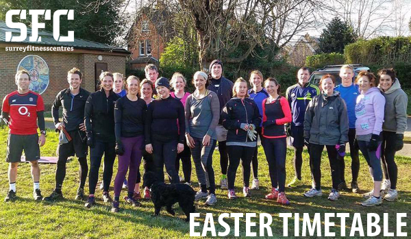 Easter Boot Camps, fitness classes and Gym opening Godalming, Woking, Farnham!