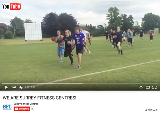 New Video: WE ARE SURREY FITNESS CENTRES!