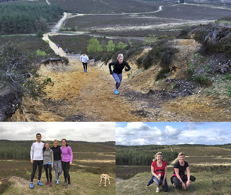 Sunday group Personal Training at Hankley Common with Andrew!