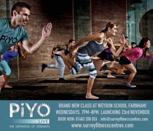 yoga, pilates, farnham, weydon, school, weydon school, free, trial, taster, course, power, Piyo, piyo class, alton, aldershot, beginners, offer