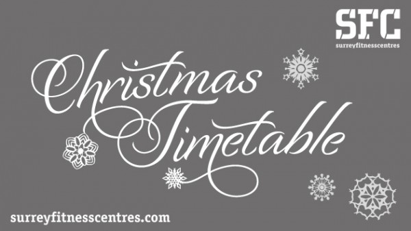 Christmas timetable – Godalming, Woking & Farnham festive fitness classes, Boot Camps, off-road & more!