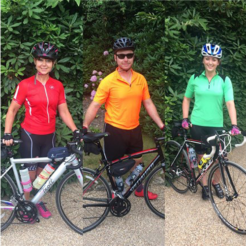 Haslemere Boot Camp members 100 mile Ride London charity cycle challenge!