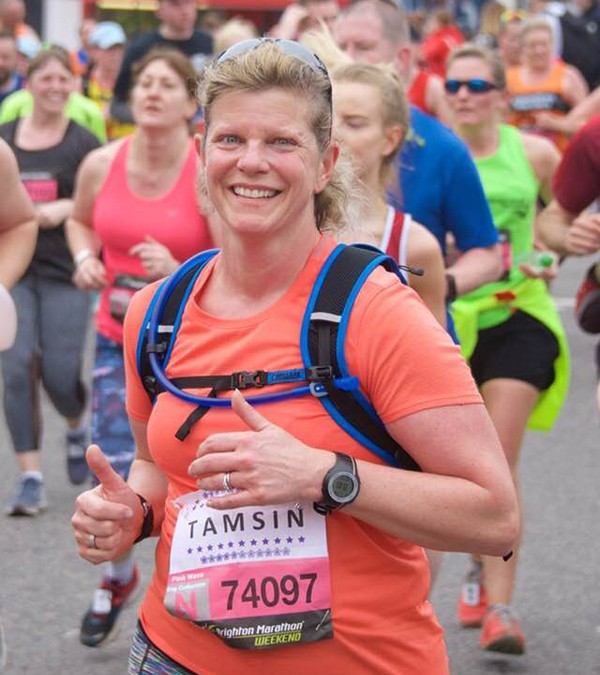 Godalming fitness member Tamsin complete the Brighton Marathon (again!)